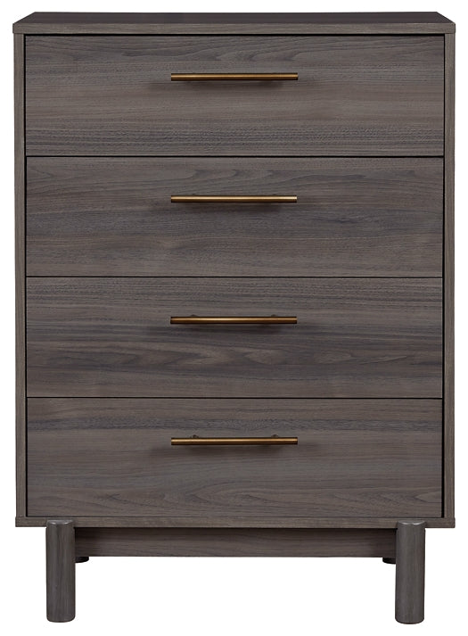 Brymont Chest of Drawers EB1011144 Dark Gray Contemporary Master Bed