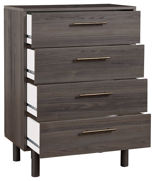 Brymont Chest of Drawers EB1011144 Dark Gray Contemporary Master Bed